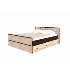 Кровать на 160 LIGHT, с проложками ДСП, без матраса Сакура